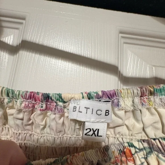 Baltic Born Tulsa Smocked Floral Maxi Dress  - SIZE 2XL - Picture 11 of 13